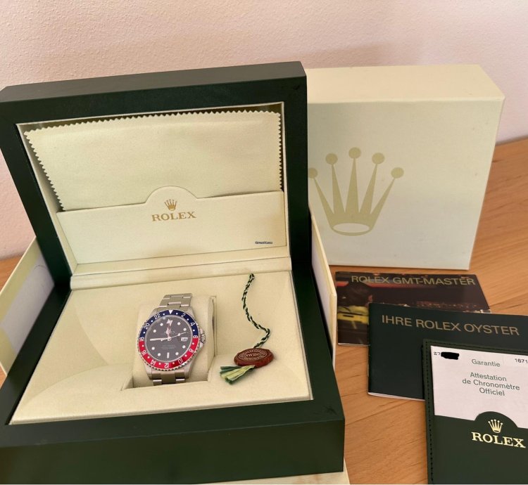 Rolex Gmt-master Ii Full Set Lc100