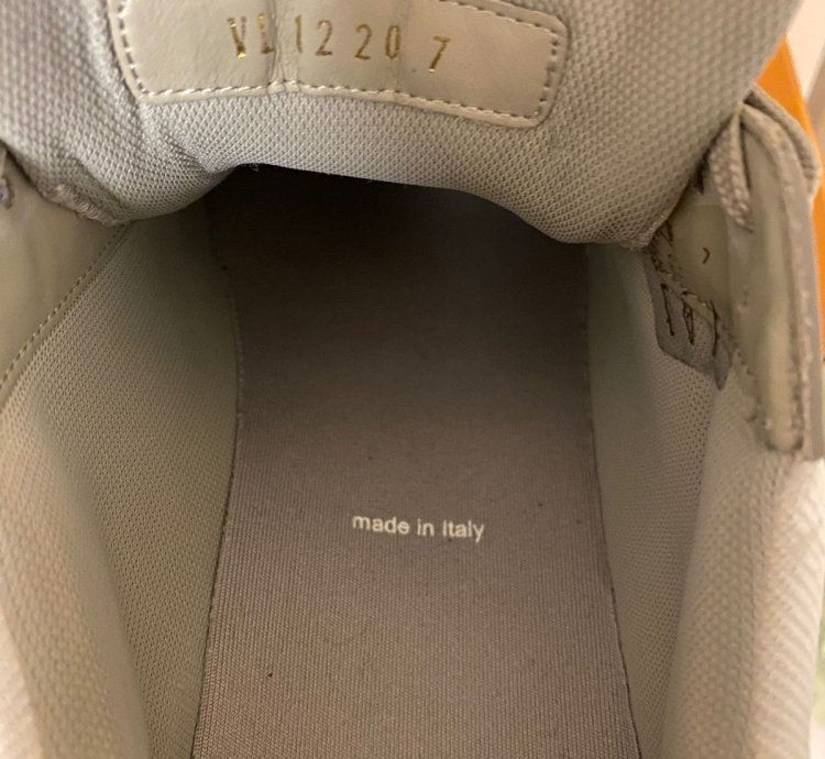 Lv Trainer Grey White Uk 7