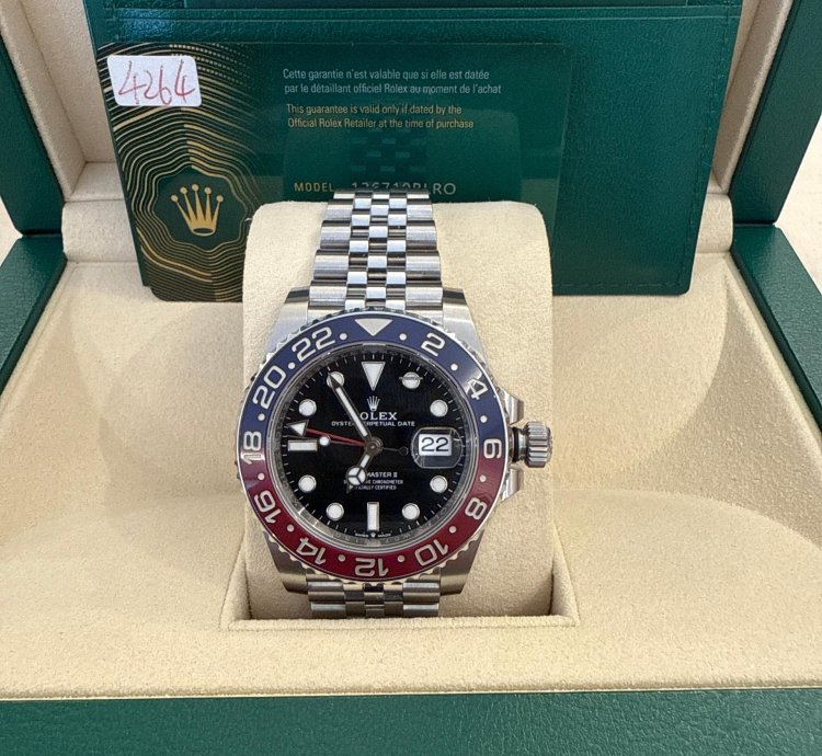 Rolex Gmt-master Ii Full Set New