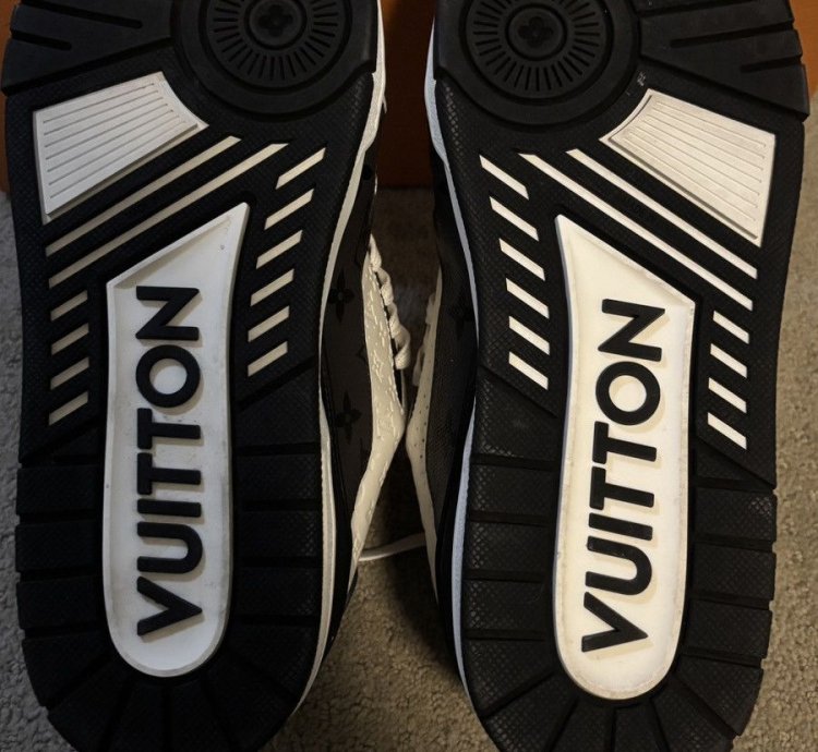 Lv Trainer Low Blackwhite 54