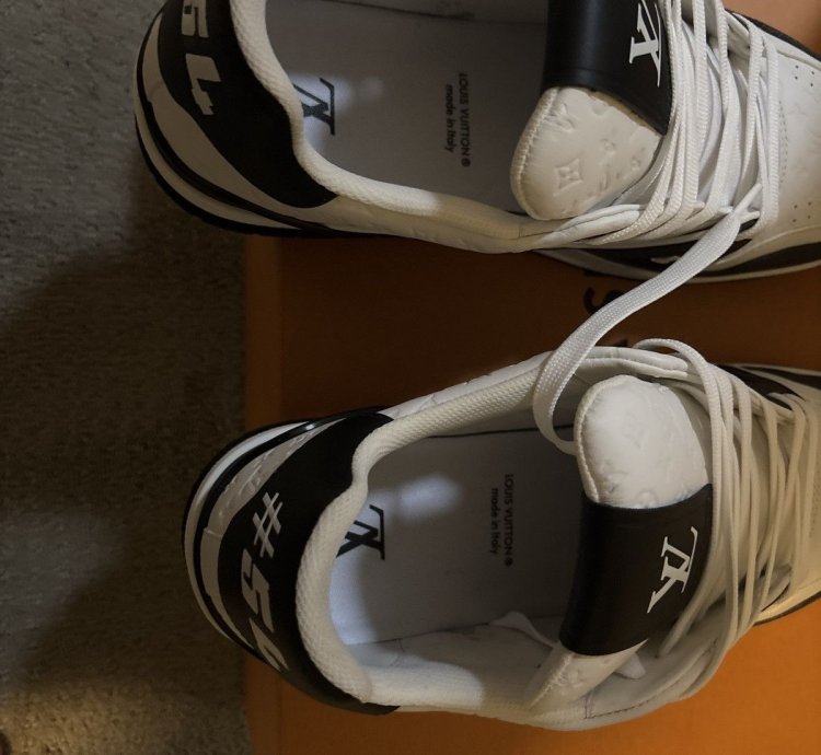 Lv Trainer Low Blackwhite 54