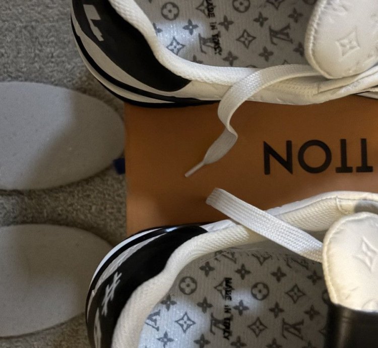 Lv Trainer Low Blackwhite 54