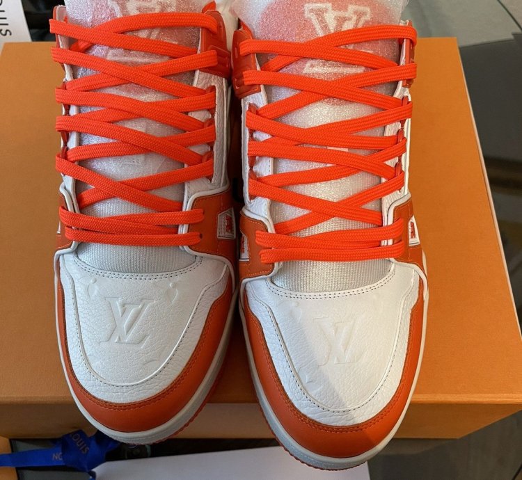 Lv Trainer Orange Size 12 lv Size 9