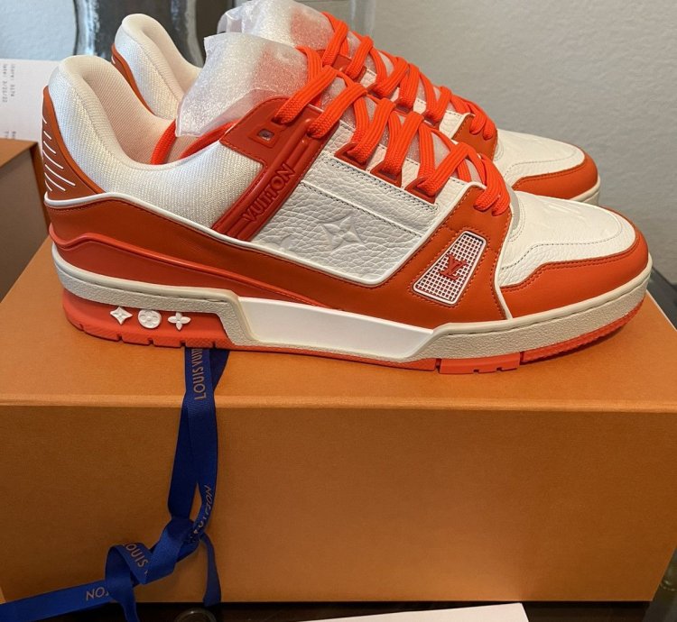 Lv Trainer Orange Size 12 lv Size 9