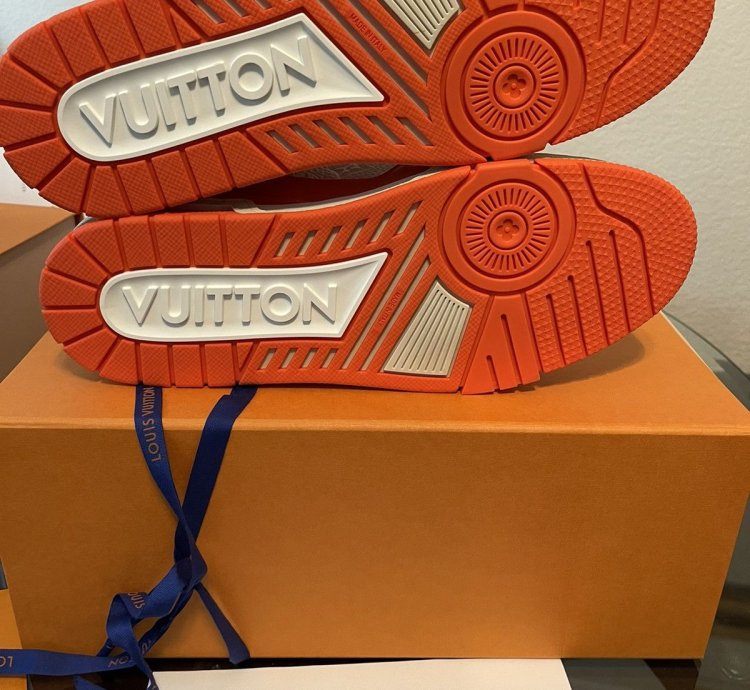 Lv Trainer Orange Size 12 lv Size 9