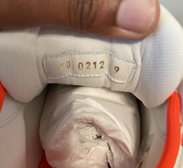 Lv Trainer Orange Size 12 lv Size 9