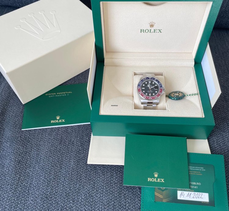 Rolex Gmt-master Ii Full Set Unworn