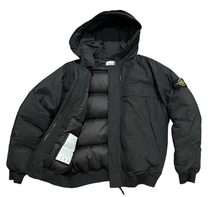 1000 Stone Island Micro Reps Short Down Puffer Jacket