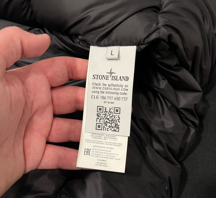 1000 Stone Island Micro Reps Short Down Puffer Jacket