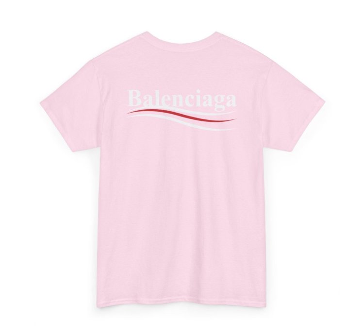 Balenciaga Election Campaign Shirt Light Pink Made In Usa S To 5xl