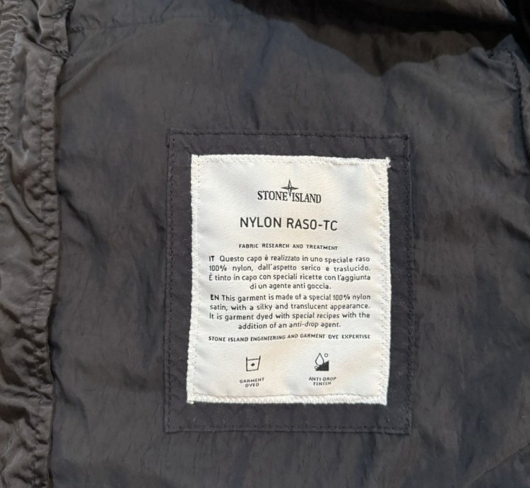 1000 Stone Island Nylon Raso-tc Vest Stone Island Gilet