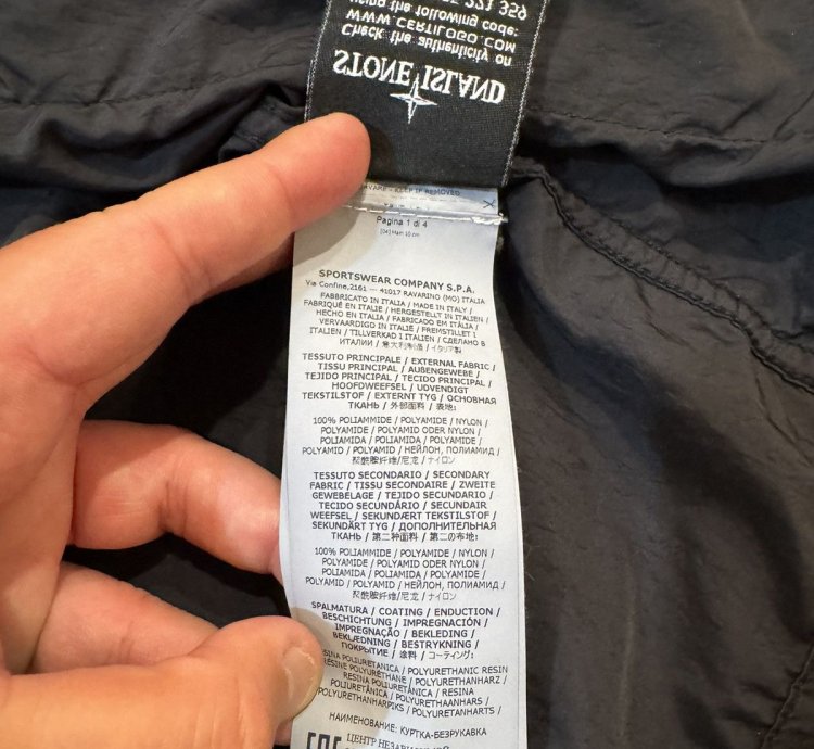 1000 Stone Island Nylon Raso-tc Vest Stone Island Gilet