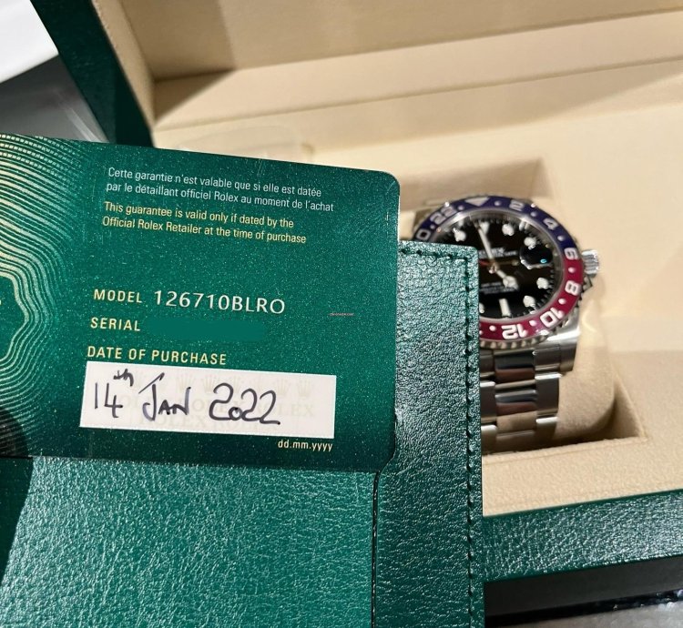 Rolex Gmt-master Ii Gmt-master Ii pepsi - Full Set Unworn Stickers