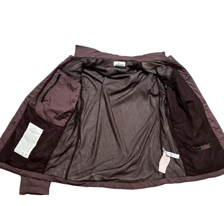 1000 Stone Island Skin Touch Nylon Tc Button Up Jacket