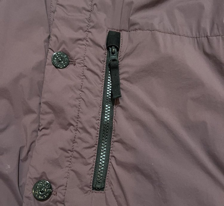 1000 Stone Island Skin Touch Nylon Tc Button Up Jacket