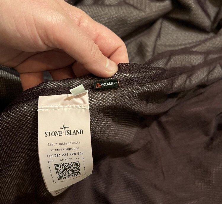 1000 Stone Island Skin Touch Nylon Tc Button Up Jacket