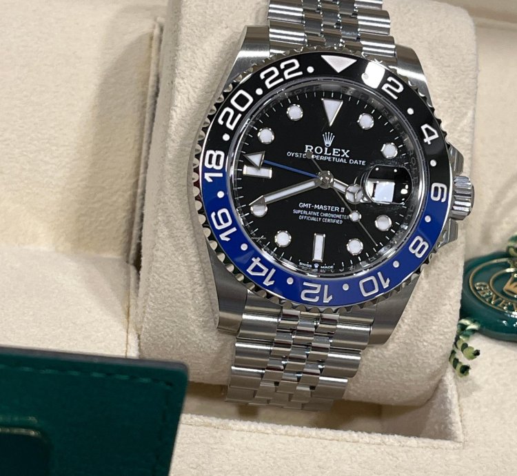 Rolex Gmt-master Ii Ii-batgirl-2024 New-full Set