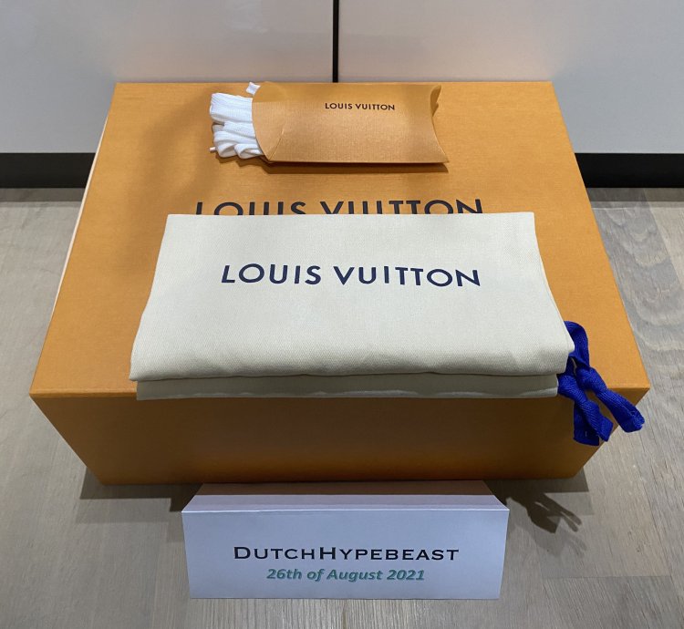 Lv Trainer Sneakers By Virgil Abloh - Uk6 Us7 Eu40 5