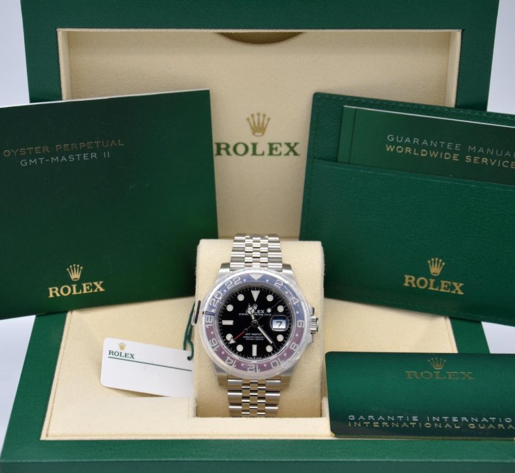 Rolex Gmt-master Ii Jubile Bracelet Pepsi 126710blro