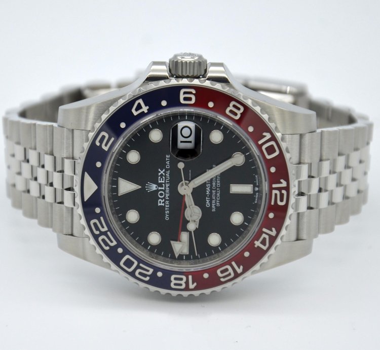 Rolex Gmt-master Ii Jubile Bracelet Pepsi 126710blro