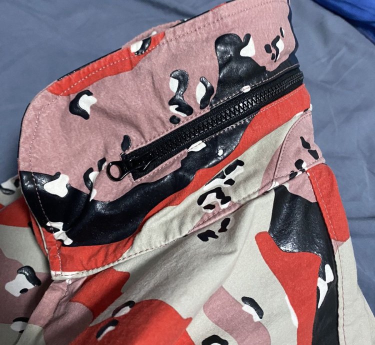 3c Pu Desert Camo Jacket