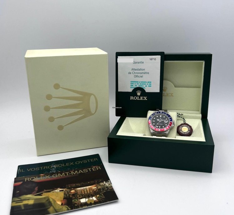Rolex Gmt-master Ii Ll Nos New Old Stock Stickers 2007