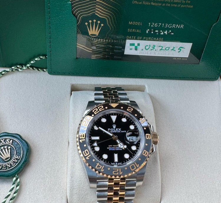 Rolex Gmt-master Ii Neu 2025 First Buyer Invoice