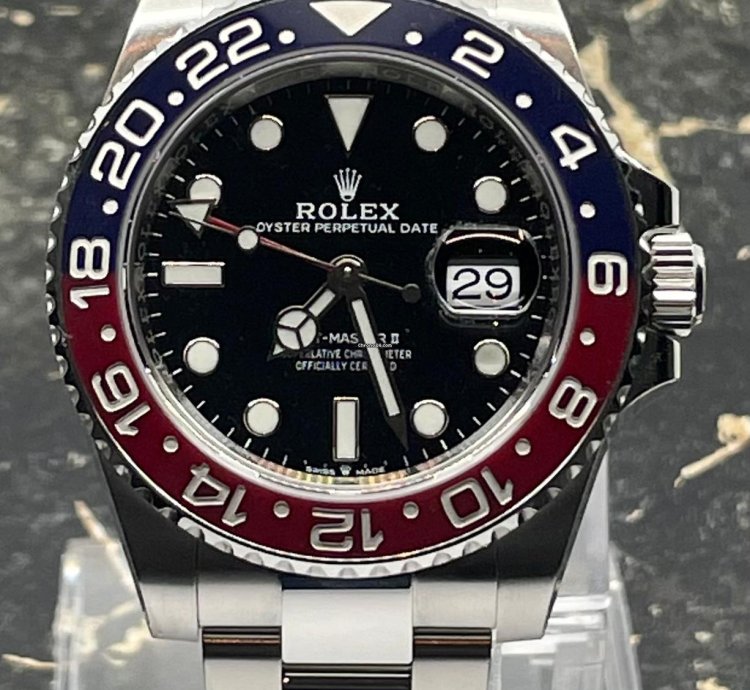 Rolex Gmt-master Ii New - 126710blro-0002 - Pepsi - Oyster