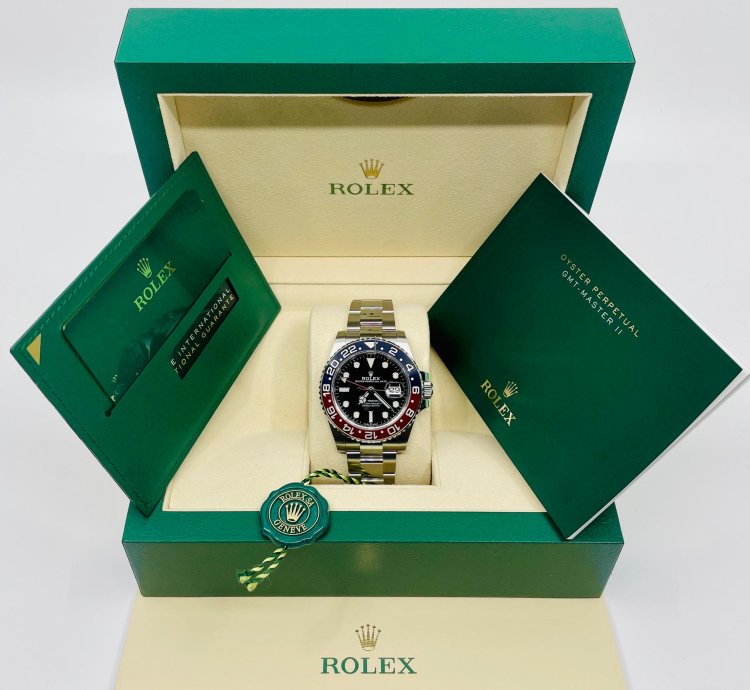 Rolex Gmt-master Ii New - 126710blro-0002 - Pepsi - Oyster