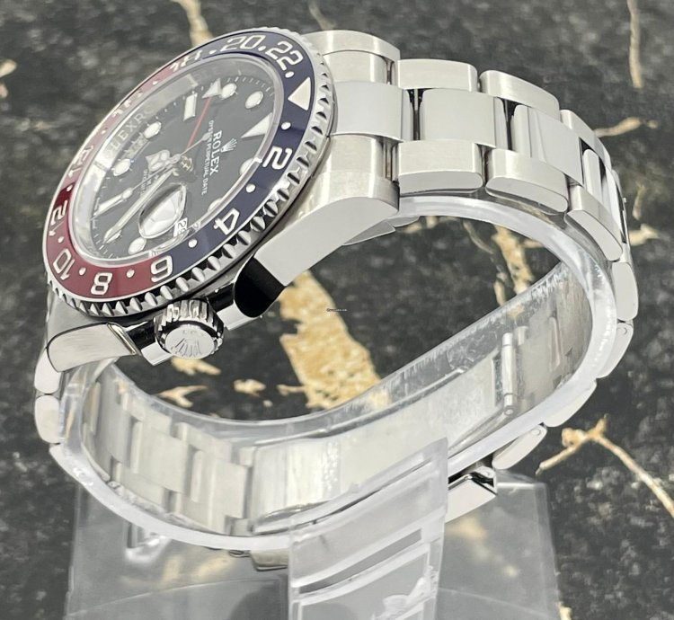 Rolex Gmt-master Ii New - 126710blro-0002 - Pepsi - Oyster