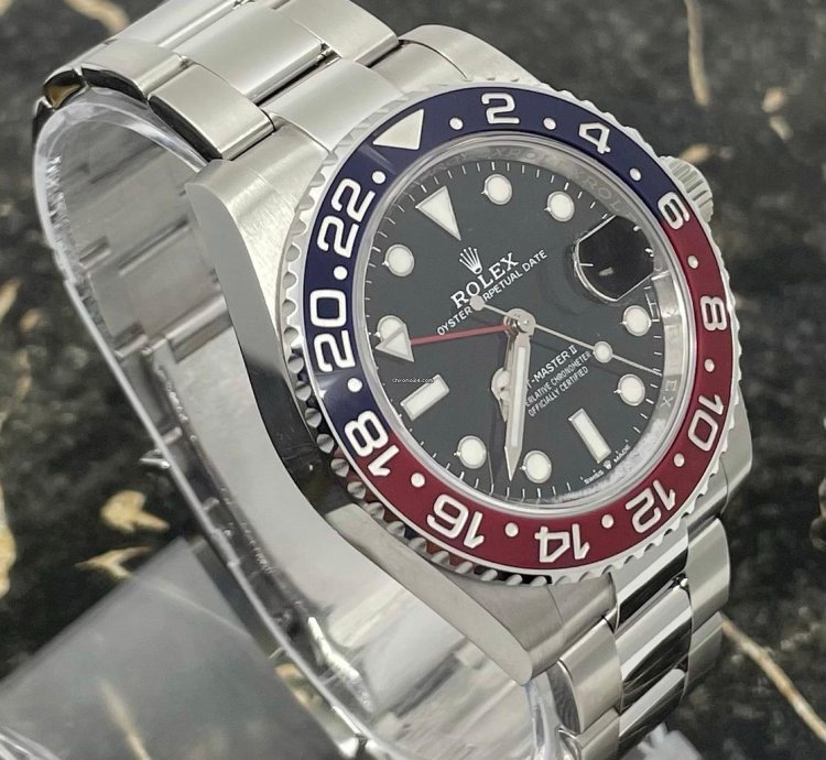 Rolex Gmt-master Ii New - 126710blro-0002 - Pepsi - Oyster