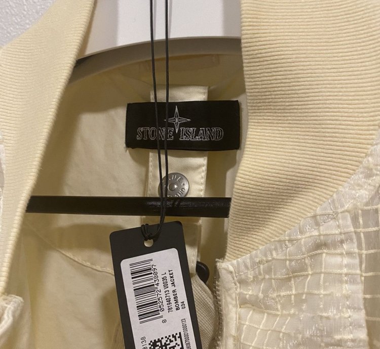 40713 Bomber Jacket Distorted Ripstop Organza-tc