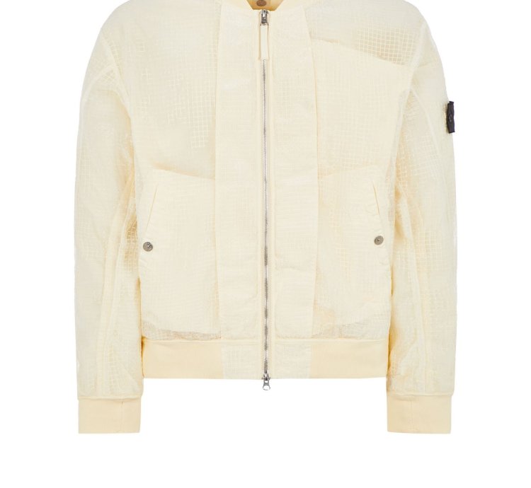 40713 Bomber Jacket Distorted Ripstop Organza-tc