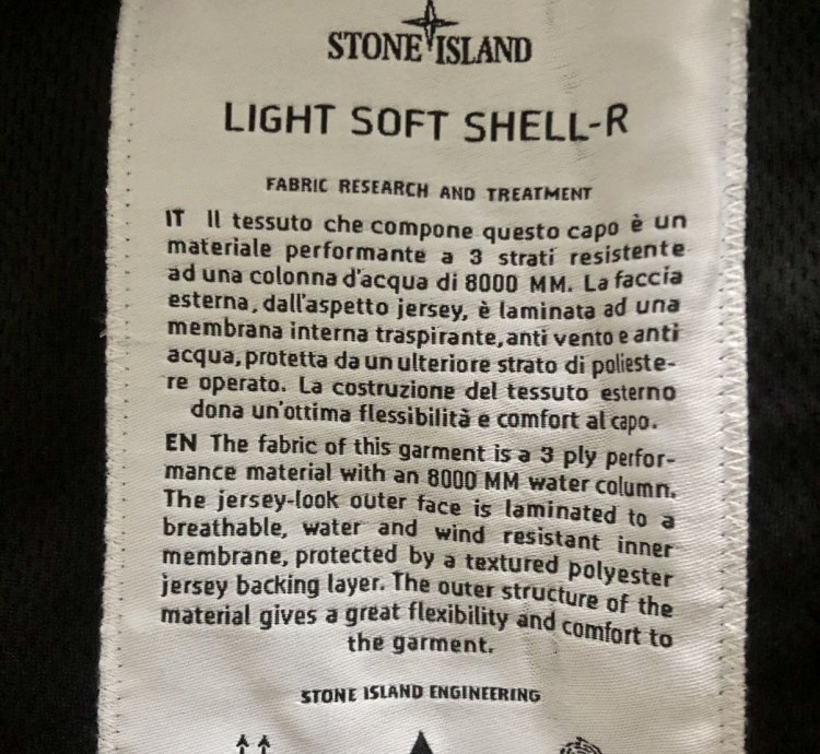 40927 Stone Island Lightweight Soft Shell- Hooded Jacket