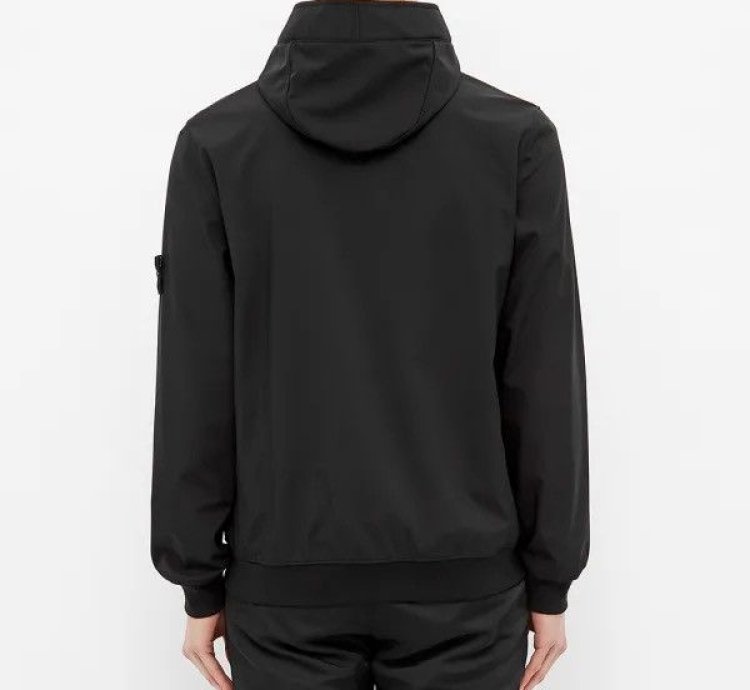 40927 Stone Island Lightweight Soft Shell- Hooded Jacket