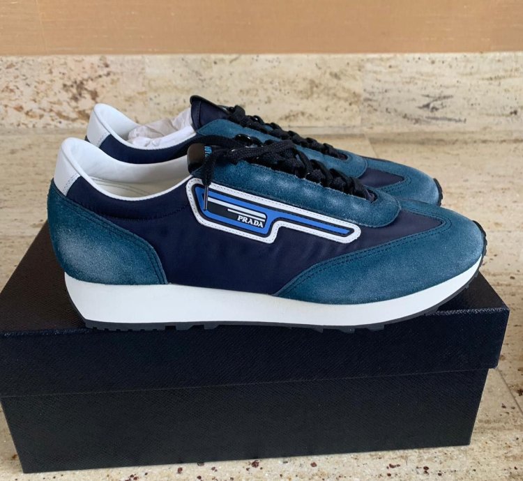 Milano Trainer In Blue