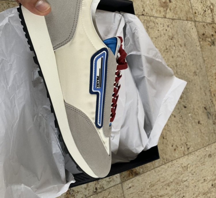Milano White Low Top Sneakers