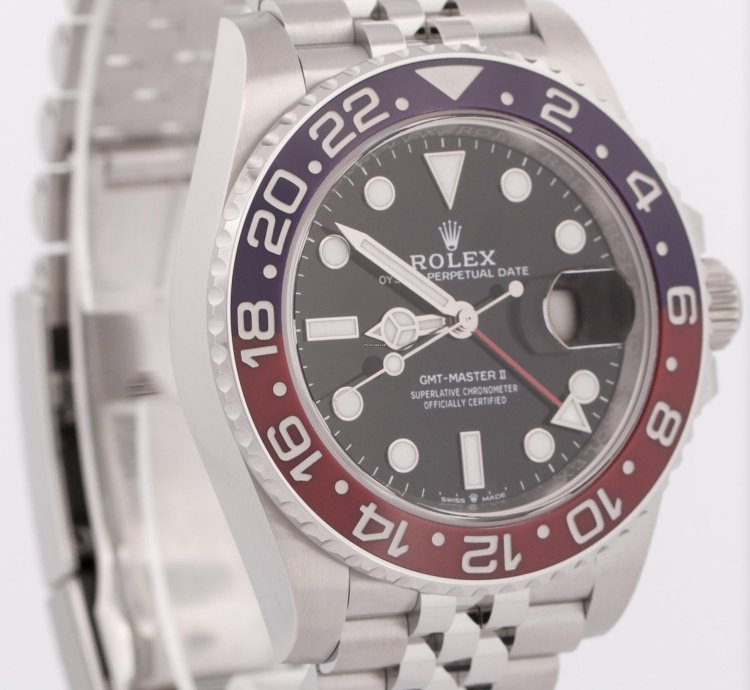 Rolex Gmt-master Ii New 2024 Papers Rolex Gmt-master Ii 126710 Blro Pepsi Red Jubilee Blue 40mm Box