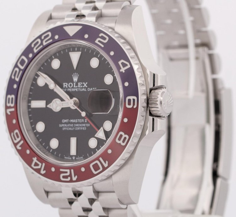 Rolex Gmt-master Ii New 2024 Papers Rolex Gmt-master Ii 126710 Blro Pepsi Red Jubilee Blue 40mm Box