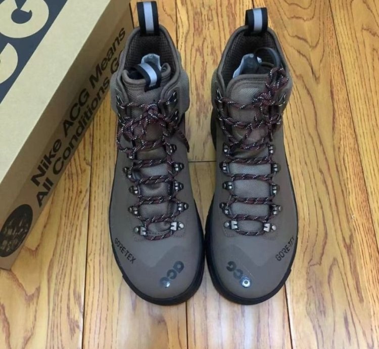 Nike Acg Air Zoom Gaiadome Gore-tex Trails End Brown