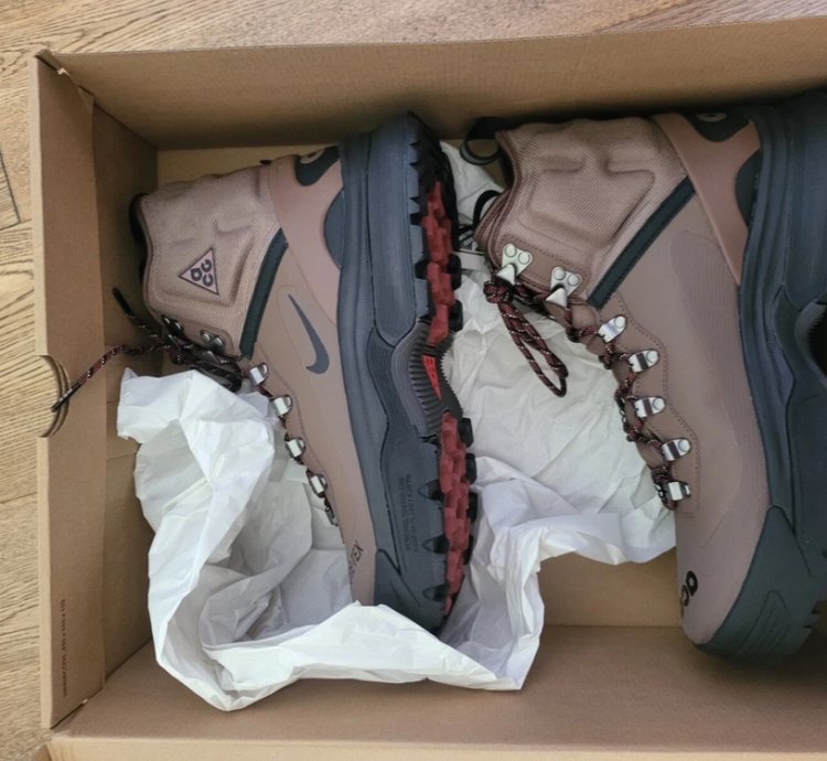 Nike Acg Air Zoom Gaiadome Gore-tex Trails End Brown