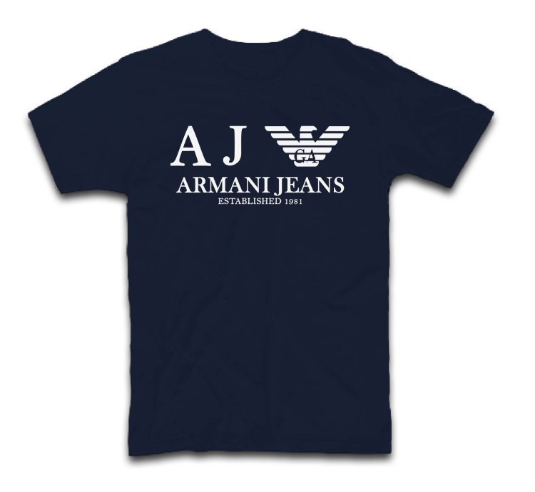 Armani Jeans Logo T-shirt Usa