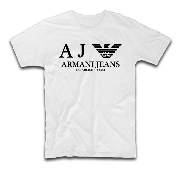 Armani Jeans Logo T-shirt Usa