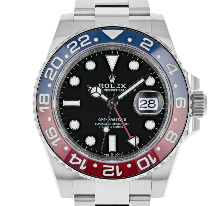 Rolex Gmt-master Ii New 2025 126710blro Pepsi Oyster Steel 40 Mm
