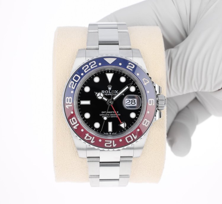 Rolex Gmt-master Ii New 2025 126710blro Pepsi Oyster Steel 40 Mm
