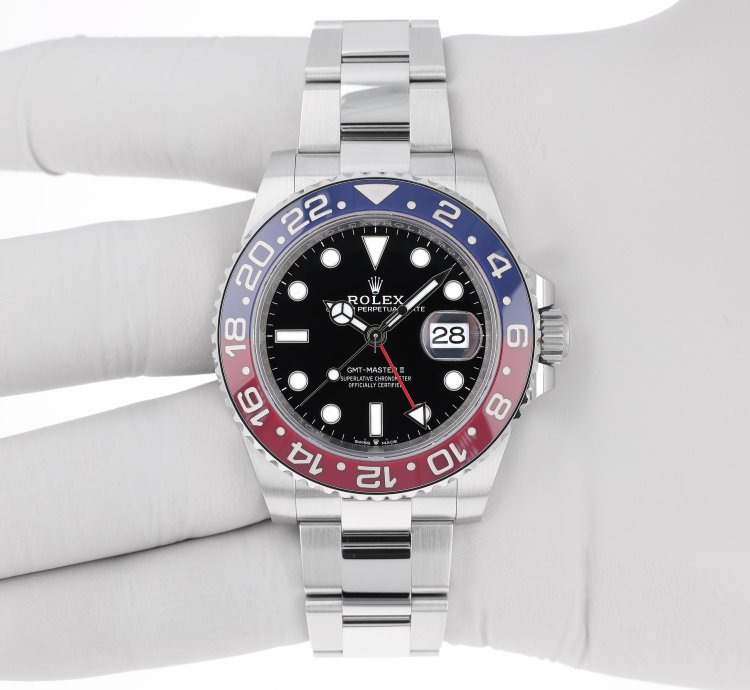 Rolex Gmt-master Ii New 2025 126710blro Pepsi Oyster Steel 40 Mm