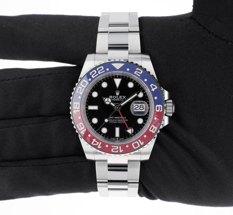 Rolex Gmt-master Ii New 2025 126710blro Pepsi Oyster Steel 40 Mm