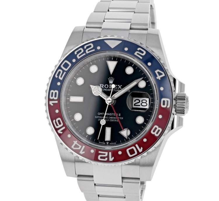 Rolex Gmt-master Ii New 2025 126710blro Pepsi Oyster Steel 40 Mm