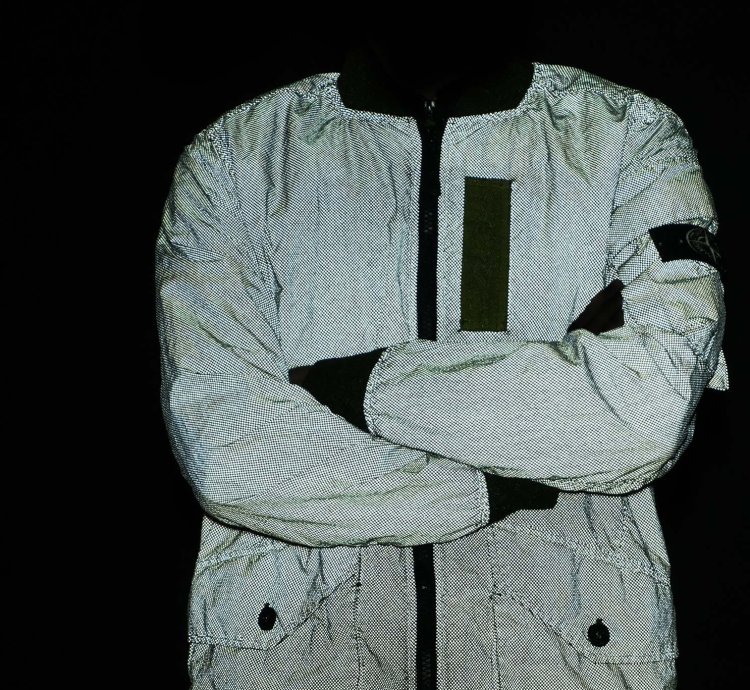 45546 Garment Dyed Pixel Reflective