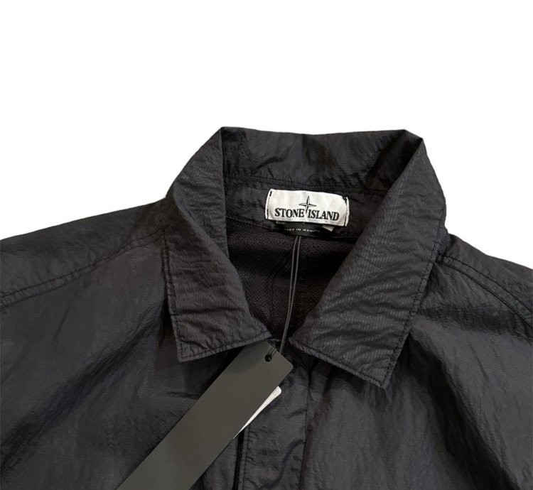 650 Stone Island Nylon Seersucker-tc Jacket Si Nylon Jacket